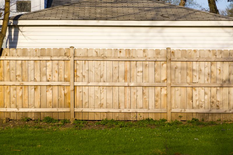 New Wooden Fence