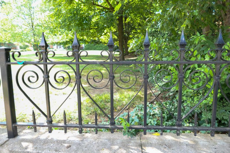 Elegant Iron Fence