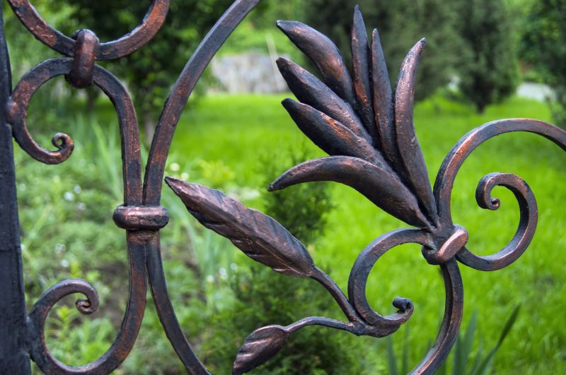 Ornamental Iron Fence Service detail