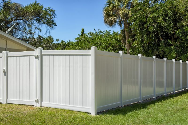 Solid Vinyl Fence Installation
